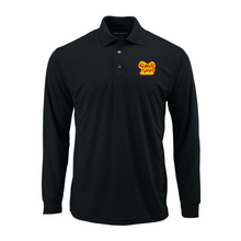 Load image into Gallery viewer, Long Sleeve Collar Shirt Black
