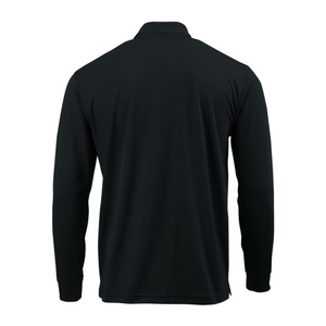 Long Sleeve Collar Shirt Black