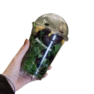 PET Cup With Dome Lid