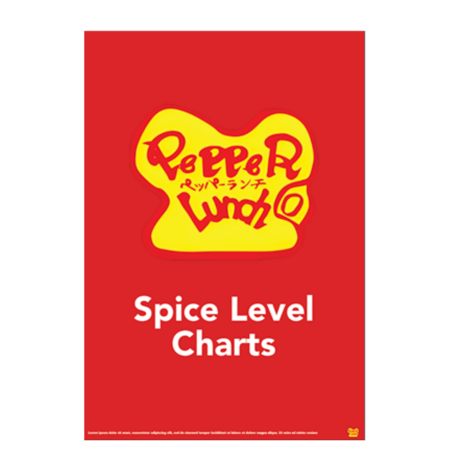 Spice Level Charts