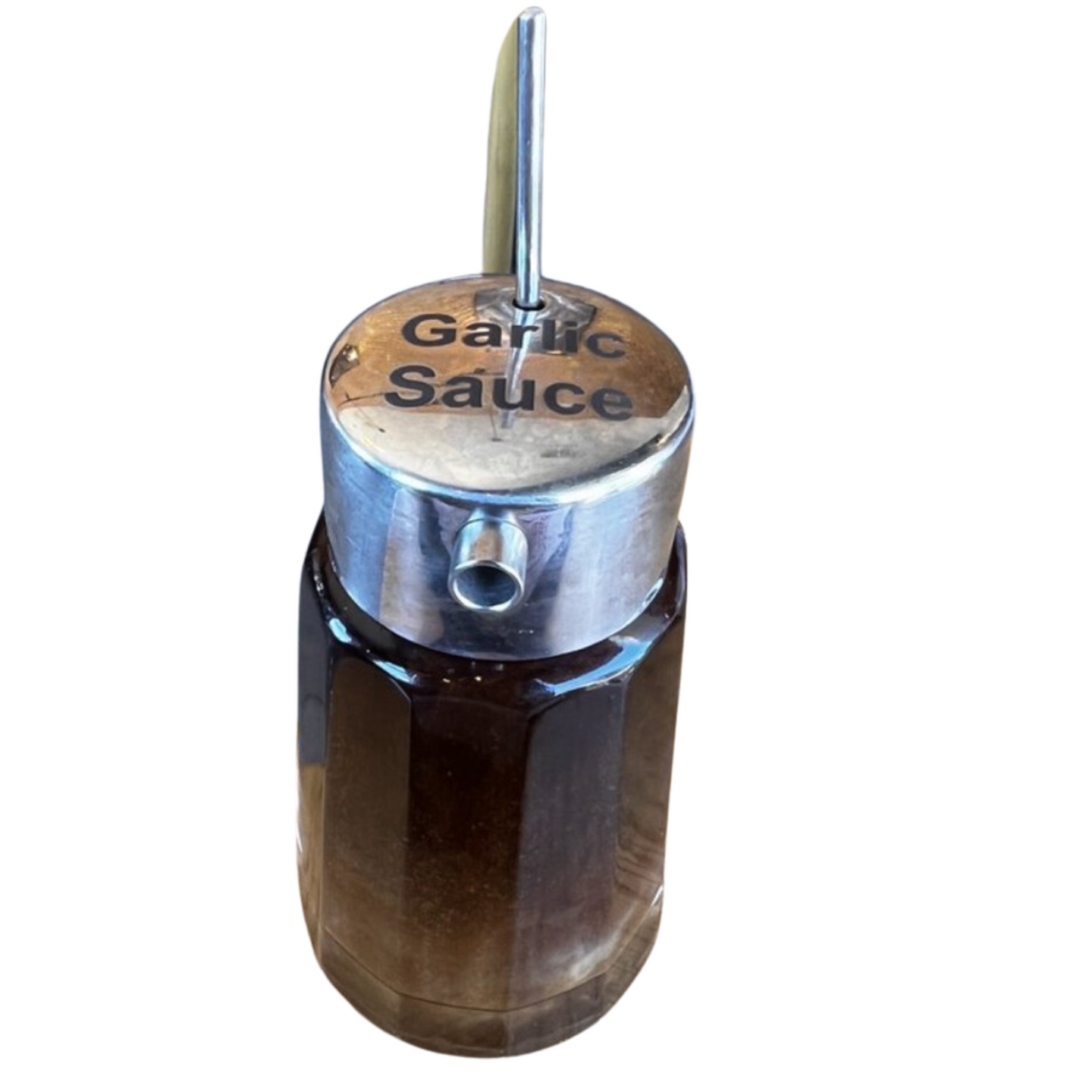 Sauce Bottle with Custom Lid Label