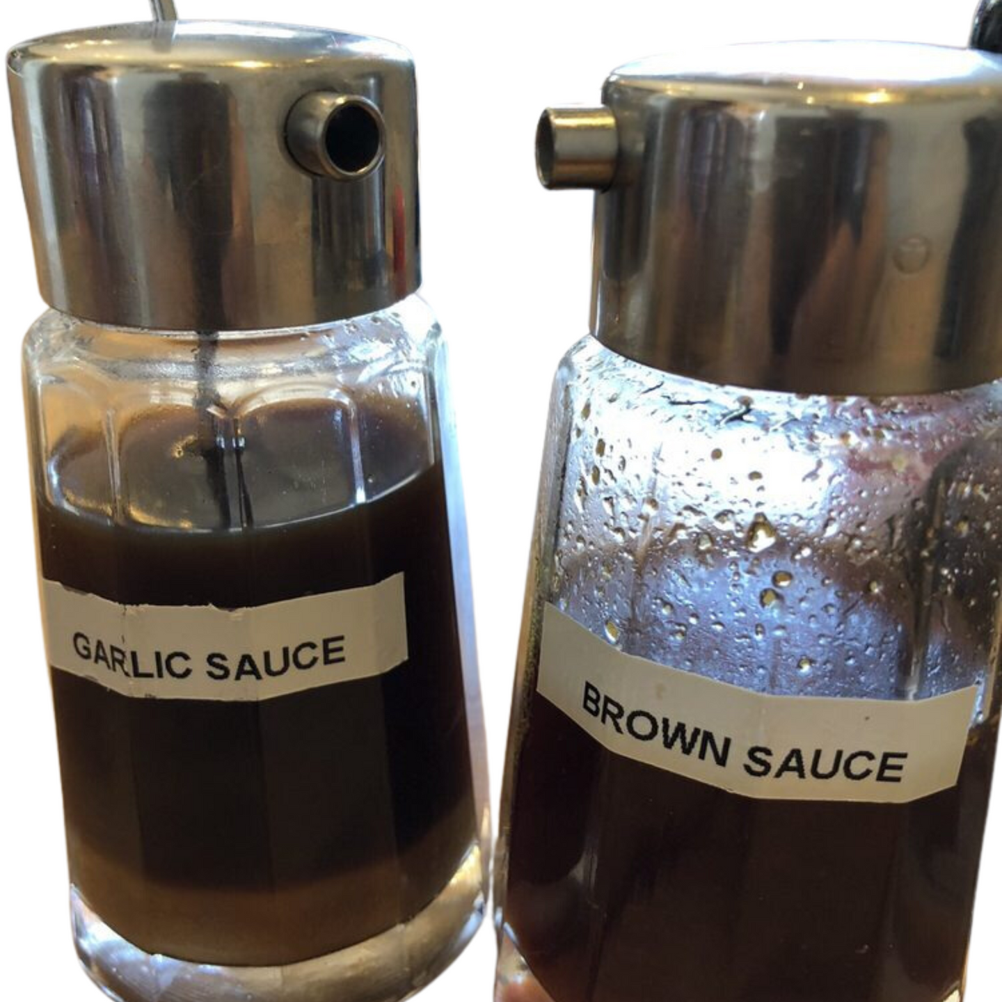 Sauce Bottles with Custom Labels Type 2